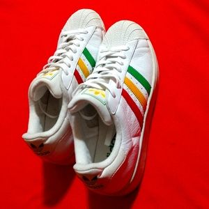 Adidas superstar Rasta